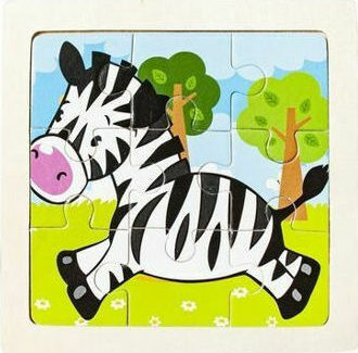 Holz Kinderpuzzle Abgesteckt 4 Stück