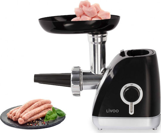 Livoo Mașină de măcinat carne 300W Neagră