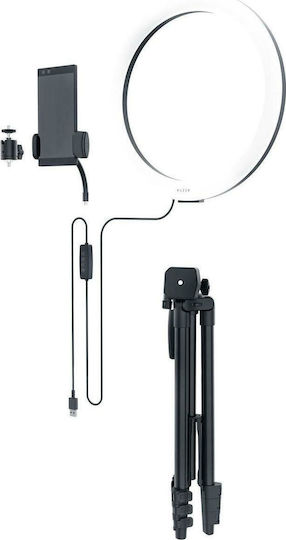 Razer Ringlicht mit Bodenstativ und Handyhalterung 30,48cm Durchmesser 3000 - 6500K