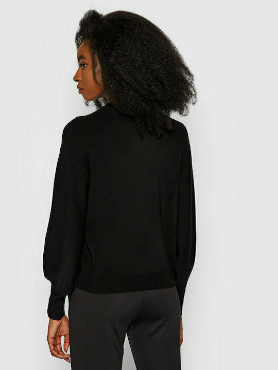 Guess Women's Long Sleeve Sweater Black