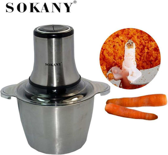 Sokany LB-7005A Mini Chopper Multi 800W With 3lt Inox Container