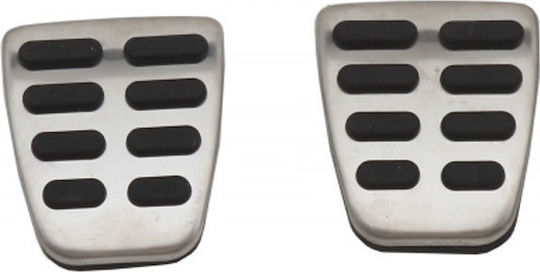 Auto Gs Car Pedal Set for Hyundai Sonata Aluminum Silver 4pcs