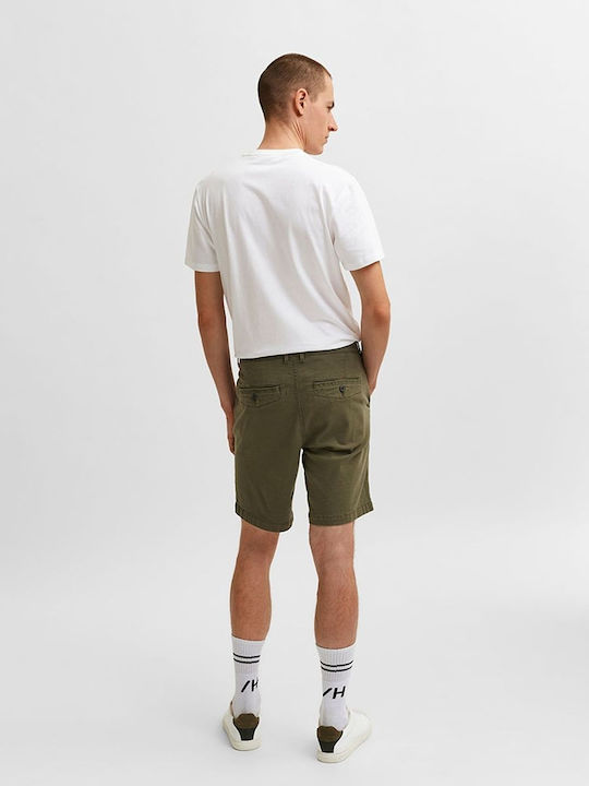 Selected Men's Shorts Chino Khaki