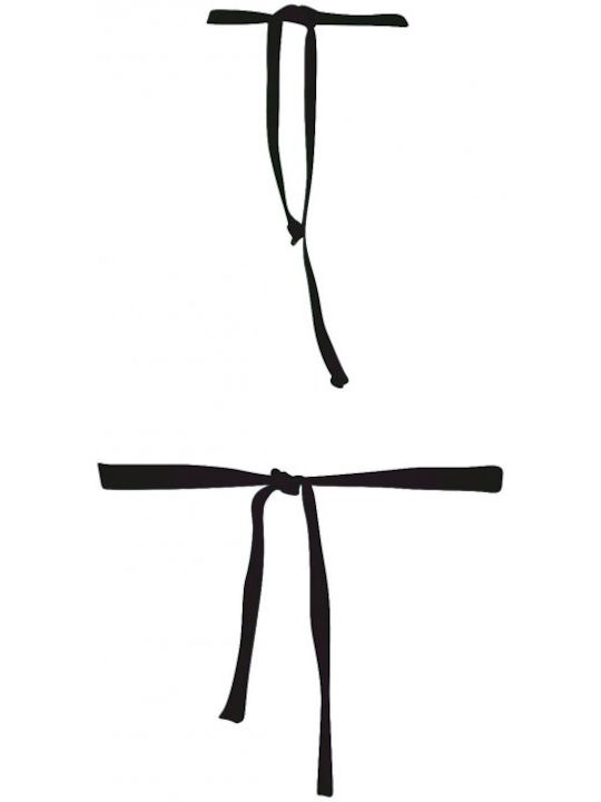Bikini Triangle B Cup With Padding Black