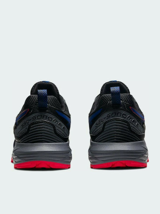 Gel-Sonoma 6 GTX Sport Shoes Trail Running Waterproof with Gore-Tex Membrane Black / Monaco Blue