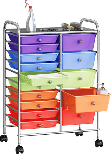 vidaXL Organizator pentru Bin-uri de Unelte Stivuibile