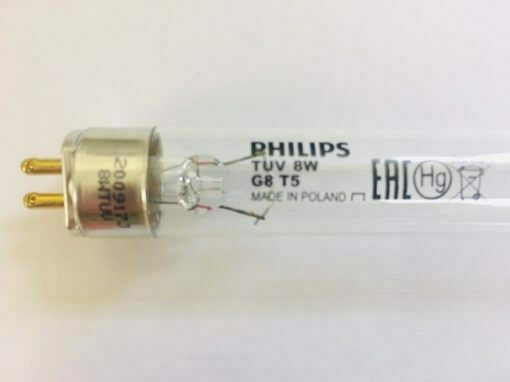 Philips Bec de sterilizare 8W pentru dulie G5
