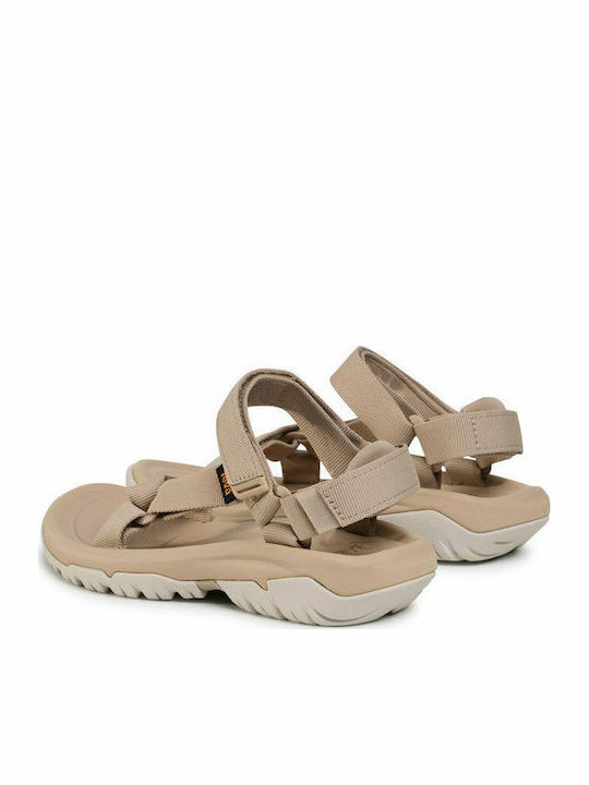 Hurricane Xlt2 Women's Flat Sandals Sporty in Beige Color