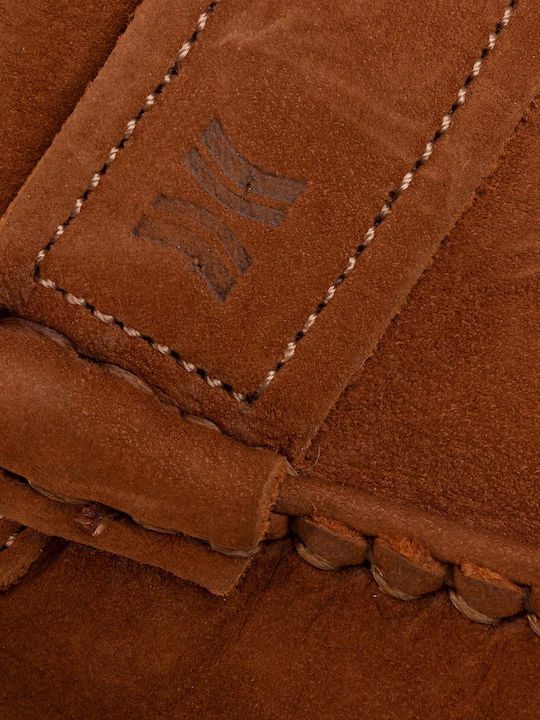 Wildleder Herren Mokassins in Braun Farbe