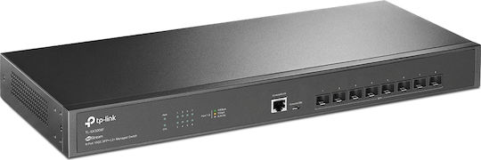 TP-LINK TL-SX3008F v1 Verwaltet L2 Switch mit 1 Ports Gigabit (1Gbps) Ethernet und 8 SFP Ports