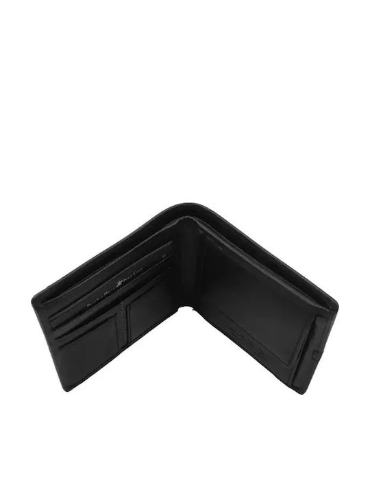 Leather Men's Wallet Classic Black
