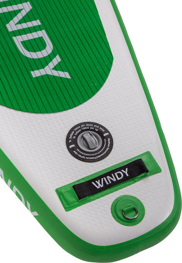 Eval Windy Φουσκωτή Σανίδα SUP με Μήκος 3m Πράσινη