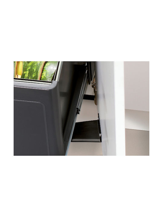 Blanco Botton Pro 45/2 Κάδος Ανακύκλωσης Πλαστικός Μαύρος για Ντουλάπι 26lt