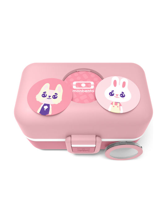 Monbento Microwave Plastic Lunch Box Bento Pink Blush 800ml