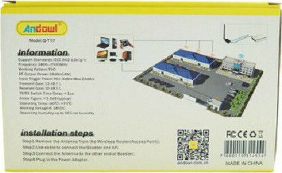 Andowl Qt117 Ενίσχυση Κεραίας WiFi 2.4ghz AN-Q-T117 Q-T117