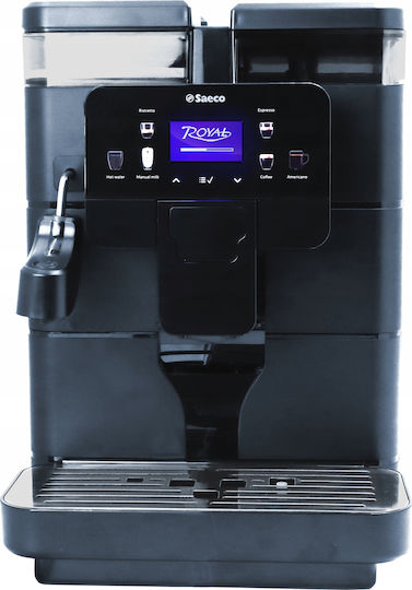 Saeco Royal Plus Automatic Espresso Machine 1400W Pressure 15bar with Grinding Burrs Black 9J0060