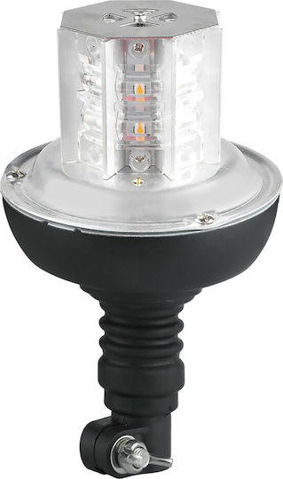 Lampa Auto-Leuchtturm LED 9 - 32V 13cm mit Orange Beleuchtung