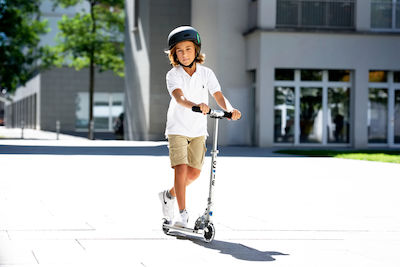 Micro Kids Scooter Foldable Sprite LED 2-Wheel for 6+ Years Silver