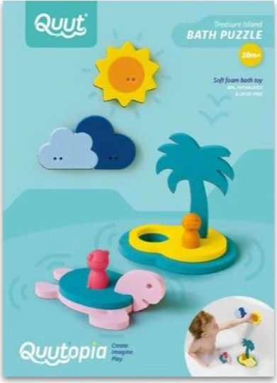 Quut Treasure Island Jucărie de baie pentru 10++ luni