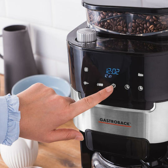 Gastroback Grind & Brew Pro Προγραμματιζόμενη Καφετιέρα Φίλτρου 900W