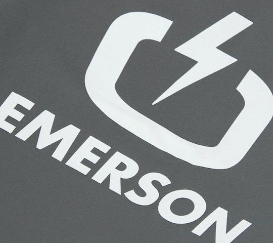 Emerson Πετσέτα Microfiber Σώματος Διπλής Όψεως Αντιβακτηριδιακή Γκρι 160x80εκ.
