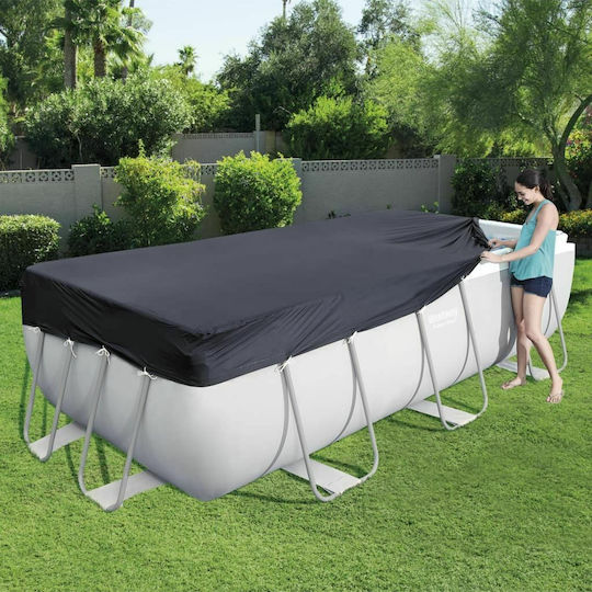 Bestway Sun Protective Rectangle Pool Cover Flowclear 404x201cm