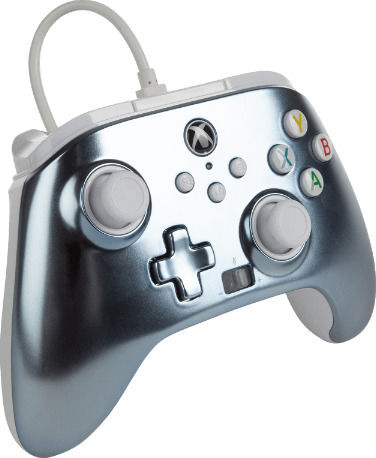 PowerA Enhanced Wired Gamepad for Xbox Series Metallic Ice