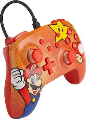 PowerA Enhanced Wired Gamepad για Switch Mario Vintage