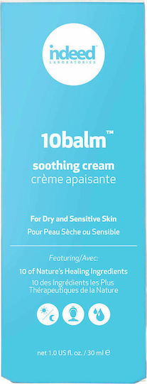 Indeed Labs 10balm Cremă de Față Hidratantă și Tonifiantă împotriva Roșeții cu Retinol 30ml