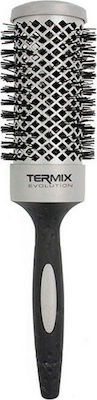 Termix Evolution Basic Bürste Haare für Begradigung Schwarz 60mm