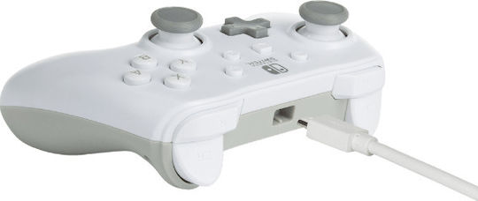 PowerA Enhanced Wired Gamepad για Switch White Matte