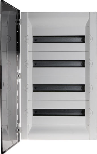 Legrand Practibox 3 Електрическа кутия Вграден, 4 Реда, 18 Елемента Ш422xВ742xД91мм