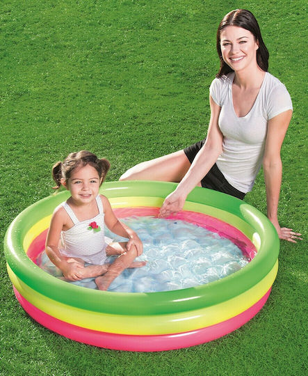 Bestway Round Pool PVC Inflatable 102x25cm
