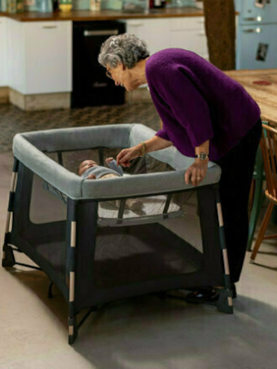 Maxi-Cosi Swift 3 σε 1 Beyond Playpen 2 Levels with Mattress Graphite 106x86cm