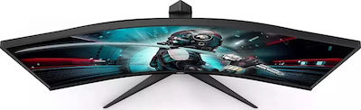 AOC CU34G3S Ultrawide VA Curved Gaming Monitor 34" QHD 3440x1440 165Hz με Χρόνο Απόκρισης 4ms GTG