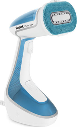 Tefal Pure Tex Garment Steamer Hand 1700W with Tank 200ml Blue