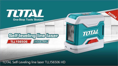 Total TLL156506 Γραμμικό Αλφάδι Laser Κόκκινης Δέσμης