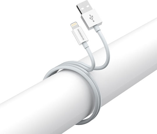 Riversong Lotus 08 USB-A to Lightning Cable White 1.2m (13016802)