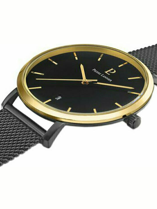 Pierre Lannier Echo Ανδρικό Ρολόι 40mm Μπαταρίας με Γκρι Μεταλλικό Μπρασελέ