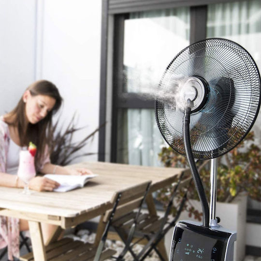 Cecotec EnergySilence 790 FreshEssence Ionic Ventilator Cu Ceață De Apă Putere 90W Diametru Ventilator 40cm Cu Telecomandă Negru