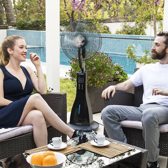 Cecotec EnergySilence 690 FreshEssence Ανεμιστήρας Υδρονέφωσης 90W Διαμέτρου 40cm με Τηλεχειριστήριο Μαύρος