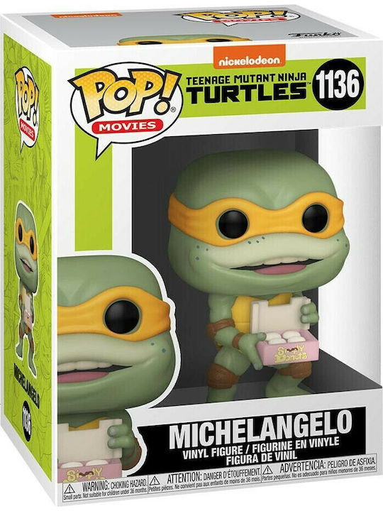 Funko Поп! Филми: Костенурките нинджа (Teenage Mutant Ninja Turtles) - Michelangelo 1136