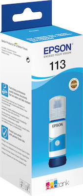 Epson 113 Μελάνι Εκτυπωτή InkJet Κυανό (C13T06B240)