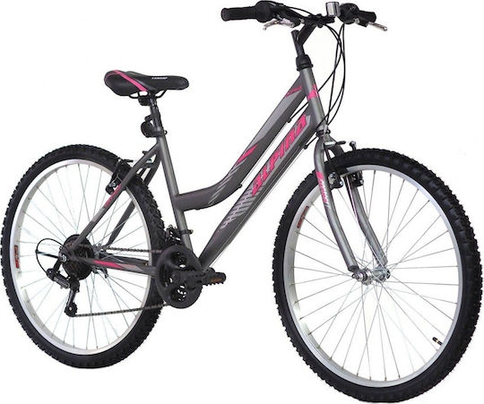 Alpina Alpha Shimano 26" 2021 Lady Γκρι Mountain Bike με 21 Ταχύτητες
