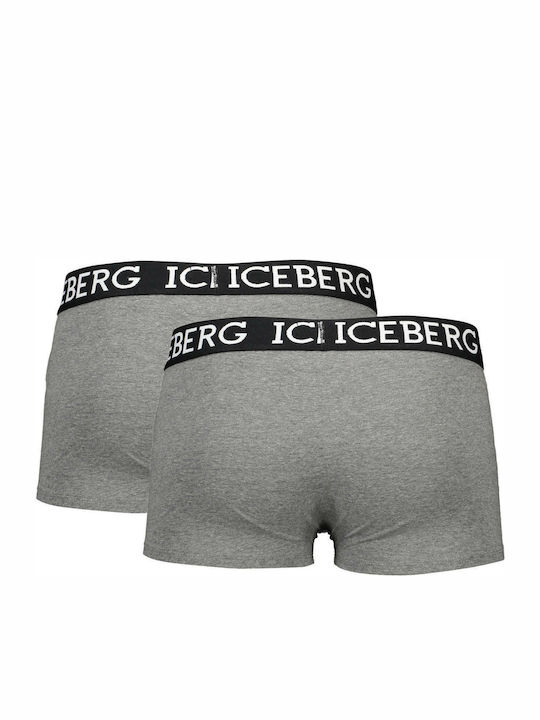 Iceberg ICE1UTR02 Men's Boxers Gray 2Pack