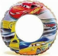 Intex Cars Kids' Swim Ring with Diameter 51cm. from 2 Years Old