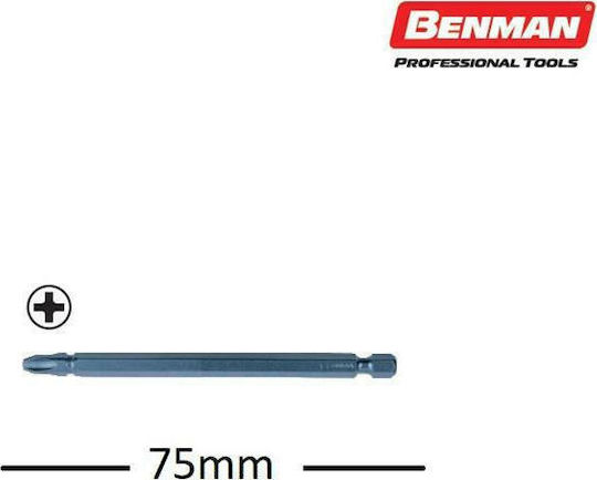 Benman Set 2 Screwdriver Bits Cross