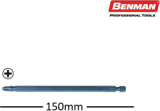 Benman Set 2 Screwdriver Bits Cross