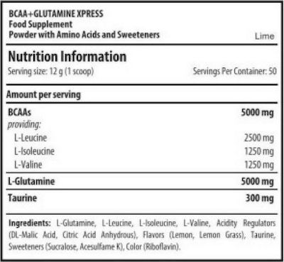 Scitec Nutrition BCAA + Glutamine Xpress 300гр Диня