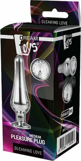 Dream Toys Gleaming Love Πρωκτική Σφήνα Medium Silver